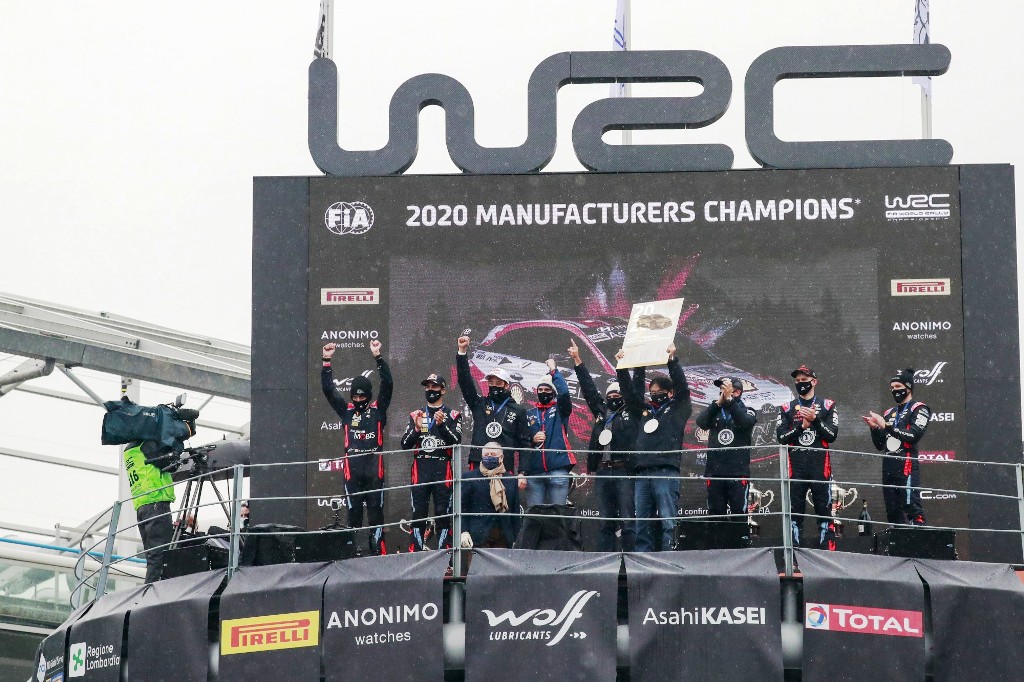 Hyundai Motorsport WRC’de Üst Üste İkinci Kez Şampiyon