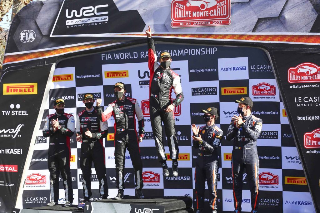 Toyota Gazoo Racing 2021 WRC sezonunu Monte Carlo zaferiyle açtı