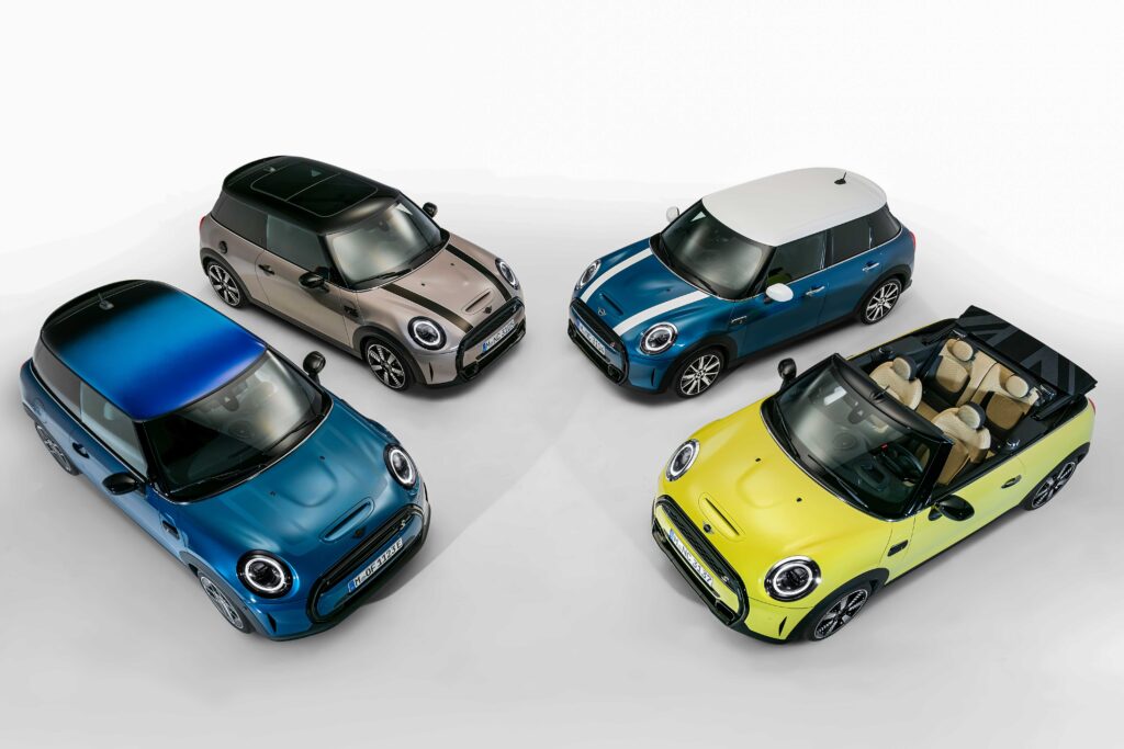 MINI 3 Kapı, MINI 5 Kapı ve MINI Cabrio