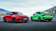 Audi RS3 Sedan ve Sportback, yenilenen yüzüyle vizyonda!