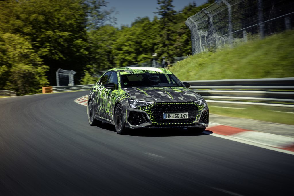 Audi RS3, Nürburgring’de Kompakt Sınıf Rekoru Kırdı