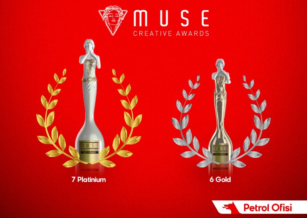 Petrol Ofisi’ne MUSE Creative Awards’tan 13 Ödül