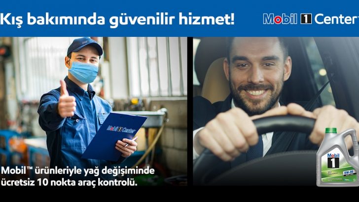 Mobil 1 Center’lar Sizi Aracınızla Ücretsiz 10 Nokta Kontrolüne Davet Ediyor!