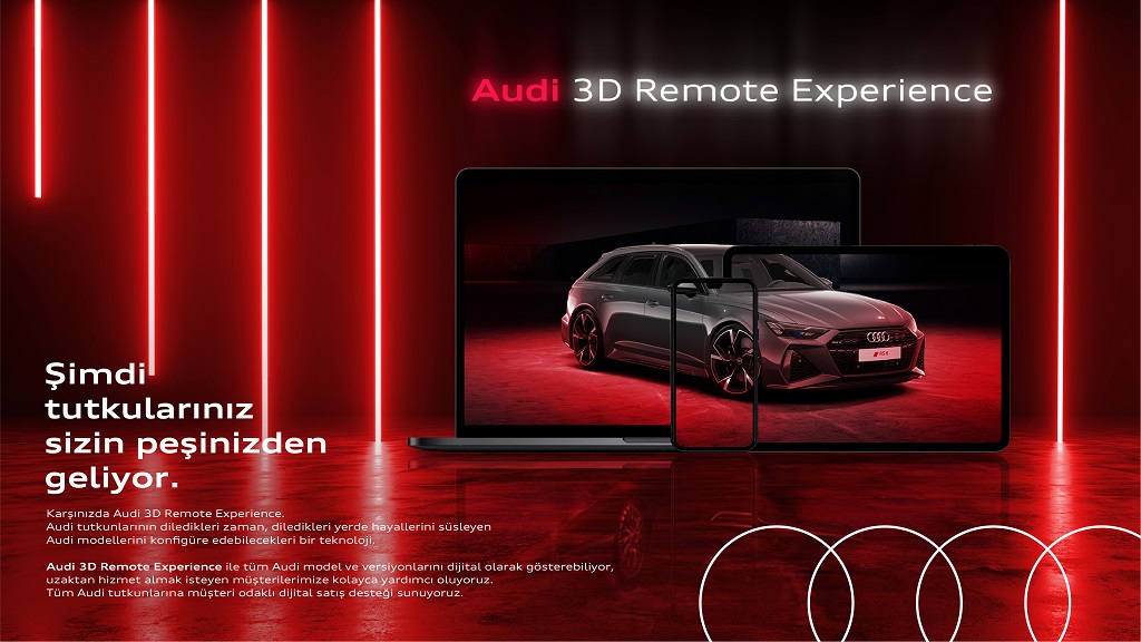 Hayalinizdeki Audi’yi dijital uzmanınızla tasarlayın !