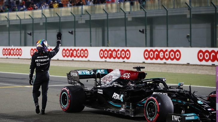 Katar GP’si Lewis Hamilton’un !