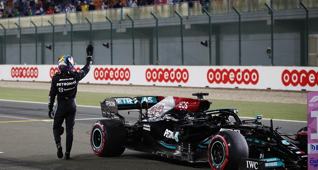 Katar GP’si Lewis Hamilton’un !