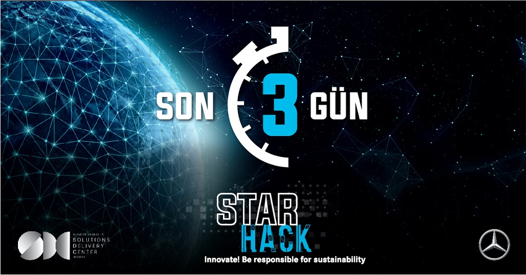 Mercedes-Benz Otomotiv Küresel IT Çözümleri Merkezi’nin STAR HACK hackathonu için başvurular devam ediyor