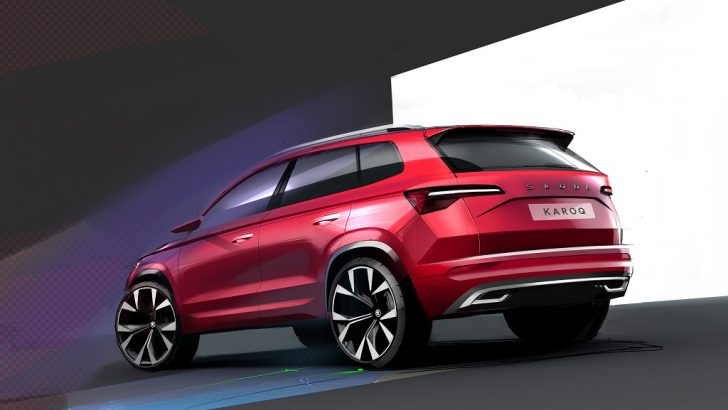 ŠKODA Yeni KAROQ’un Tasarım Çizimlerini Paylaştı