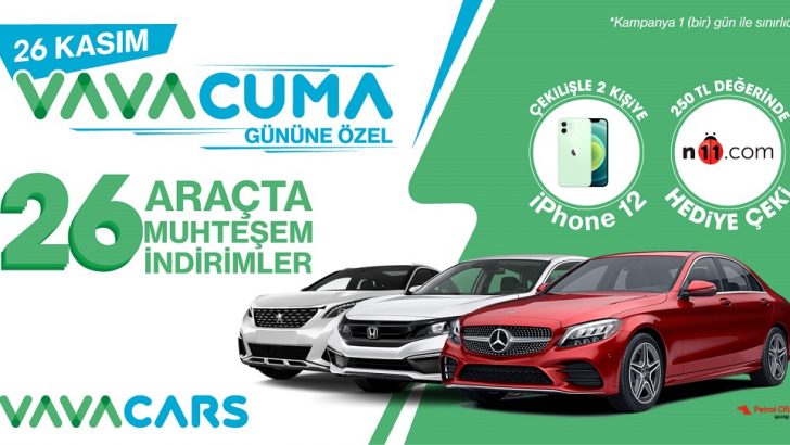 VavaCars’tan 26 Kasım’a Özel Kampanya