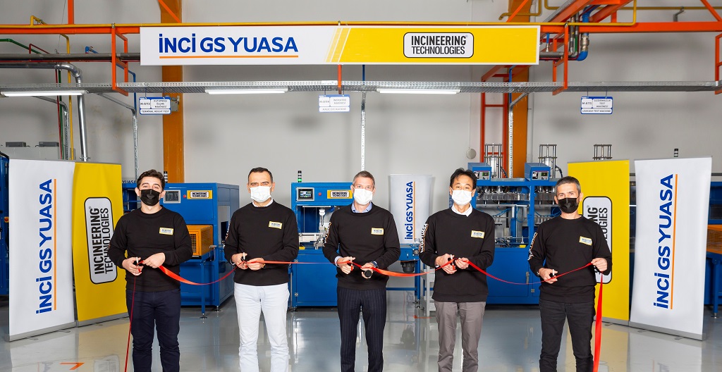 İnci GS Yuasa, kendi tasarladığı ve ürettiği makineleri devreye aldı