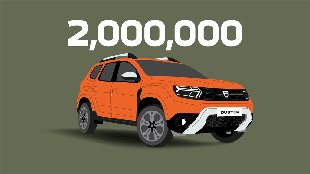 DACIA DUSTER 2 MİLYON SATIŞ BAŞARISINA ULAŞTI