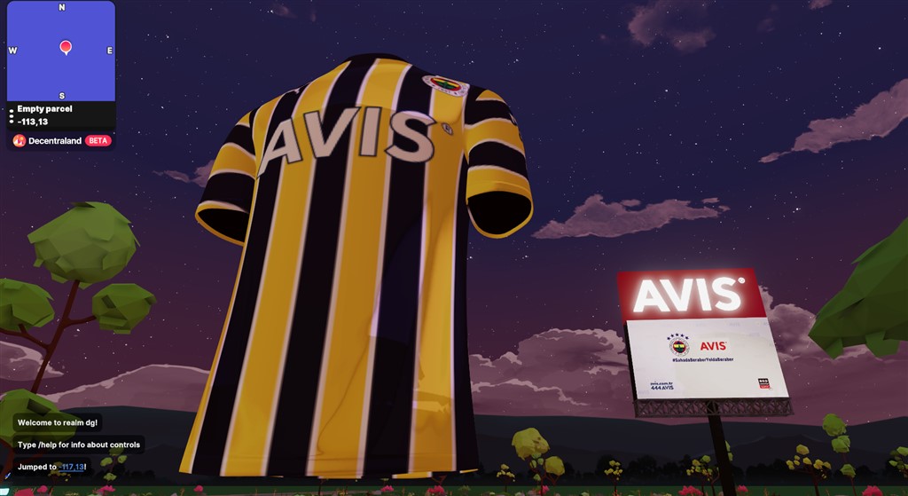 Avis, Fenerbahçe Sponsorluğunu Metaverse’deki Dev Forma ile Taçlandırdı