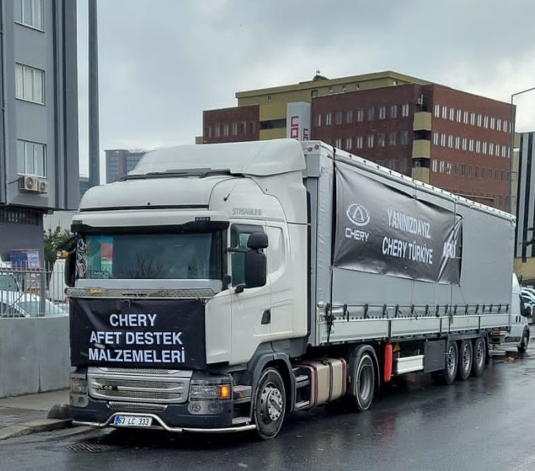 Chery’nin Yardım TIR’ı Yola Çıktı!