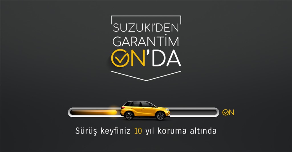 Suzuki’den 10 Yıl Garanti!