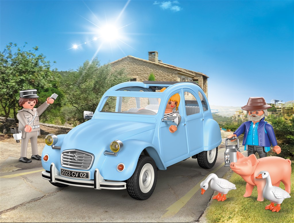 Citroën 2 CV Playmobil ile Yeni Hikayeler Peşinde!