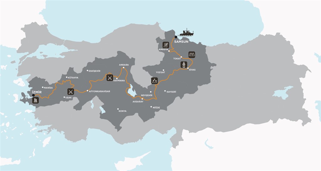 TransAnatolia’dan Cumhuriyetin 100.yılına Özel Rota