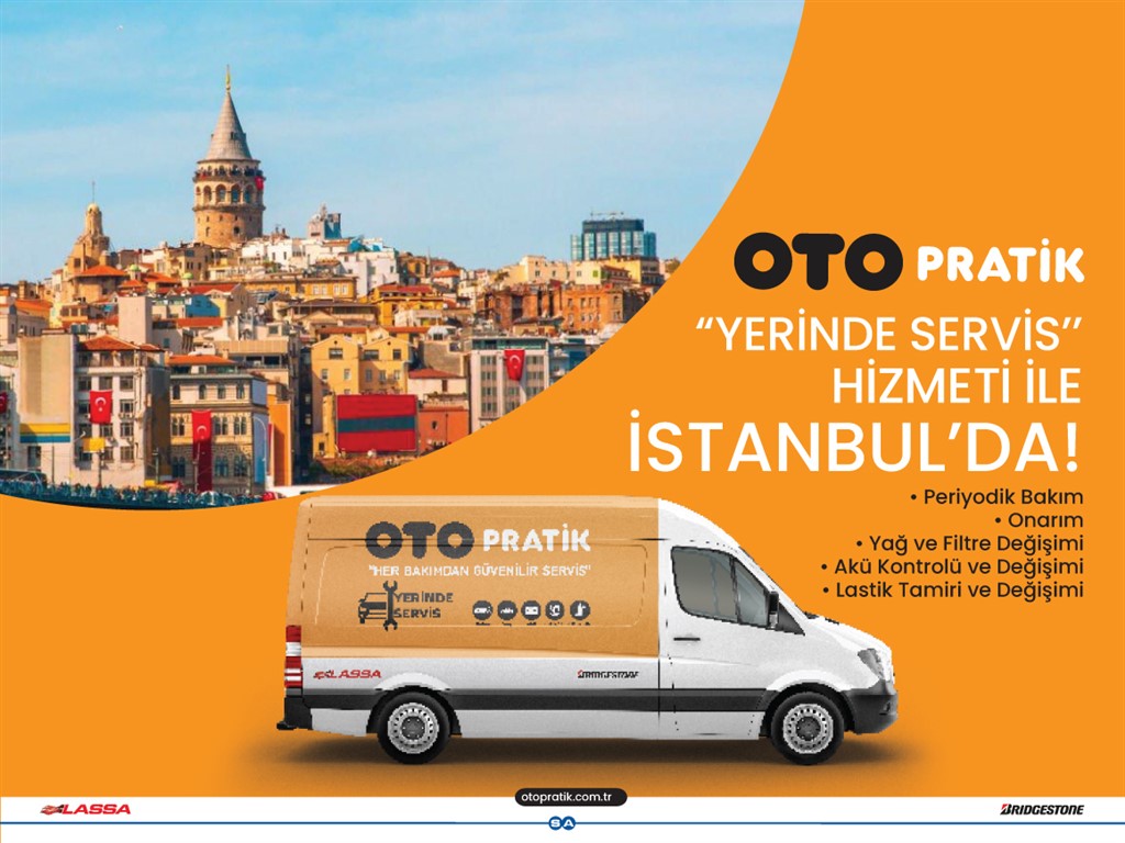 Brisa’nın Mobilite Merkezi Otopratik, İstanbul’da “Yerinde Servis Hizmeti” başlattı