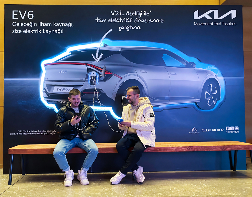 Kia EV6’nın enerjisi Zorlu PSM’de