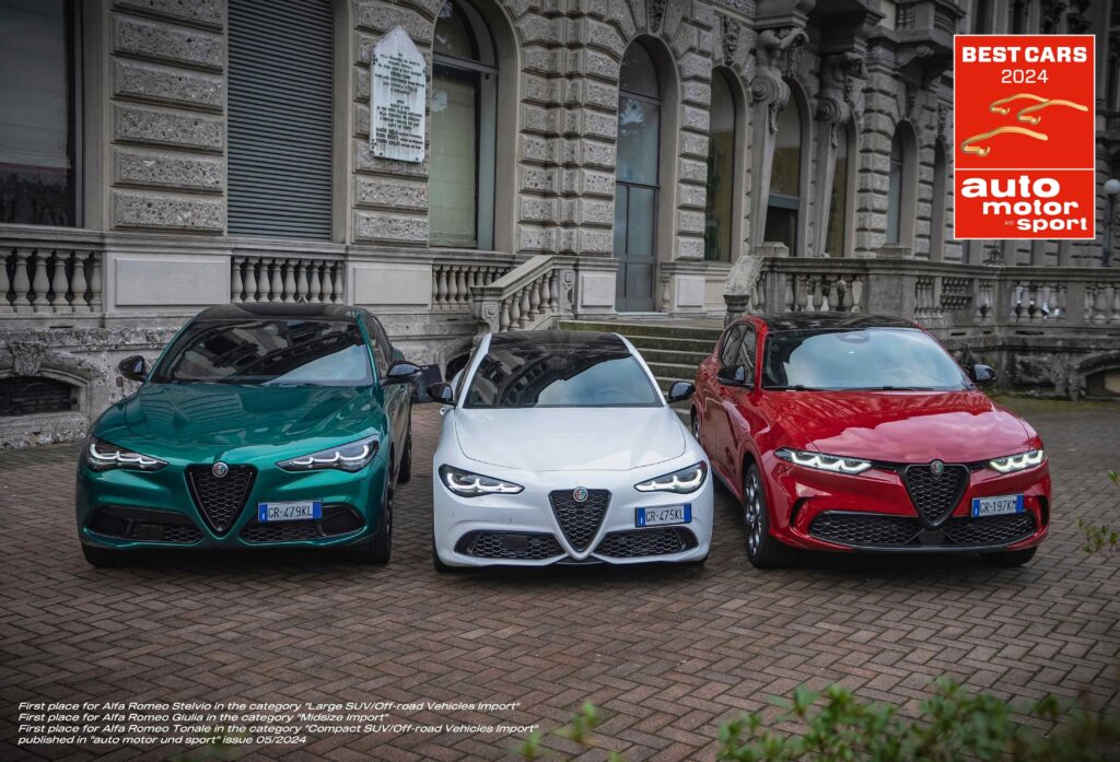 Alfa Romeo’dan ‘En İyi Otomobiller Yarışmasında’ Üçlü Ödül Başarısı