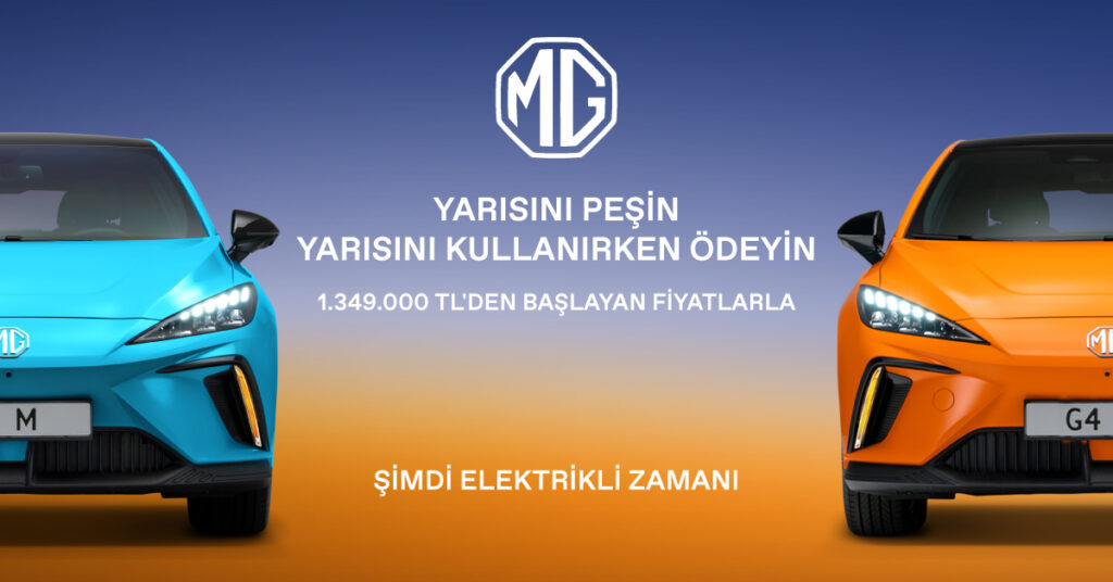 Mayıs Ayında %100 Elektrikli MG4 Modelinde Benzersiz Ödeme Fırsatı!