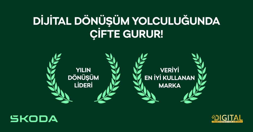 Yüce Auto-Škoda Dijital Dönüşümde İki Prestijli Ödülün Sahibi Oldu