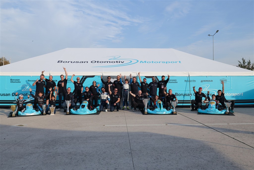 BOM Karting Takımı, Türkiye Karting Şampiyonası’nın Beşinci Ayağında Takımlar Birinciliğiyle Parladı