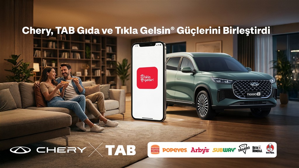 Chery’den Türkiye’nin En Yaygın Restoran Ağı ve Dijital Sipariş Platformu ile Stratejik İş Birliği