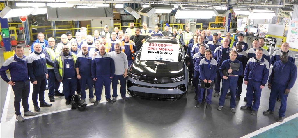 500.000’inci Opel Mokka Üretim Hattından İndi!