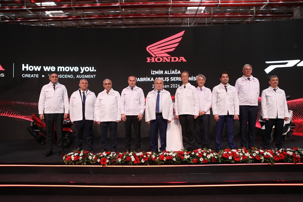 HONDA TÜRKİYE’DEN STRATEJİK YATIRIM İZMİR ALİAĞA’DA MOTOSİKLET FABRİKASI AÇILDI